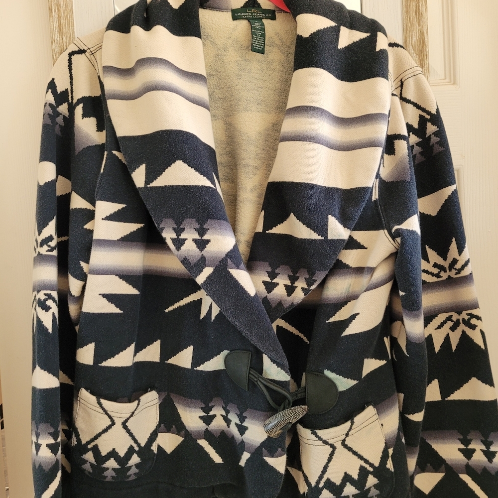 Ralph Lauren western style printed jacket